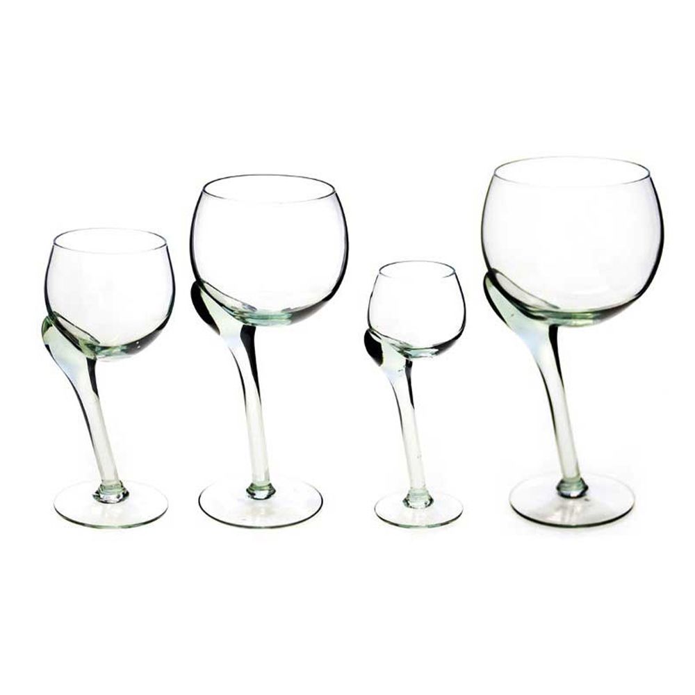 crooked wine glass