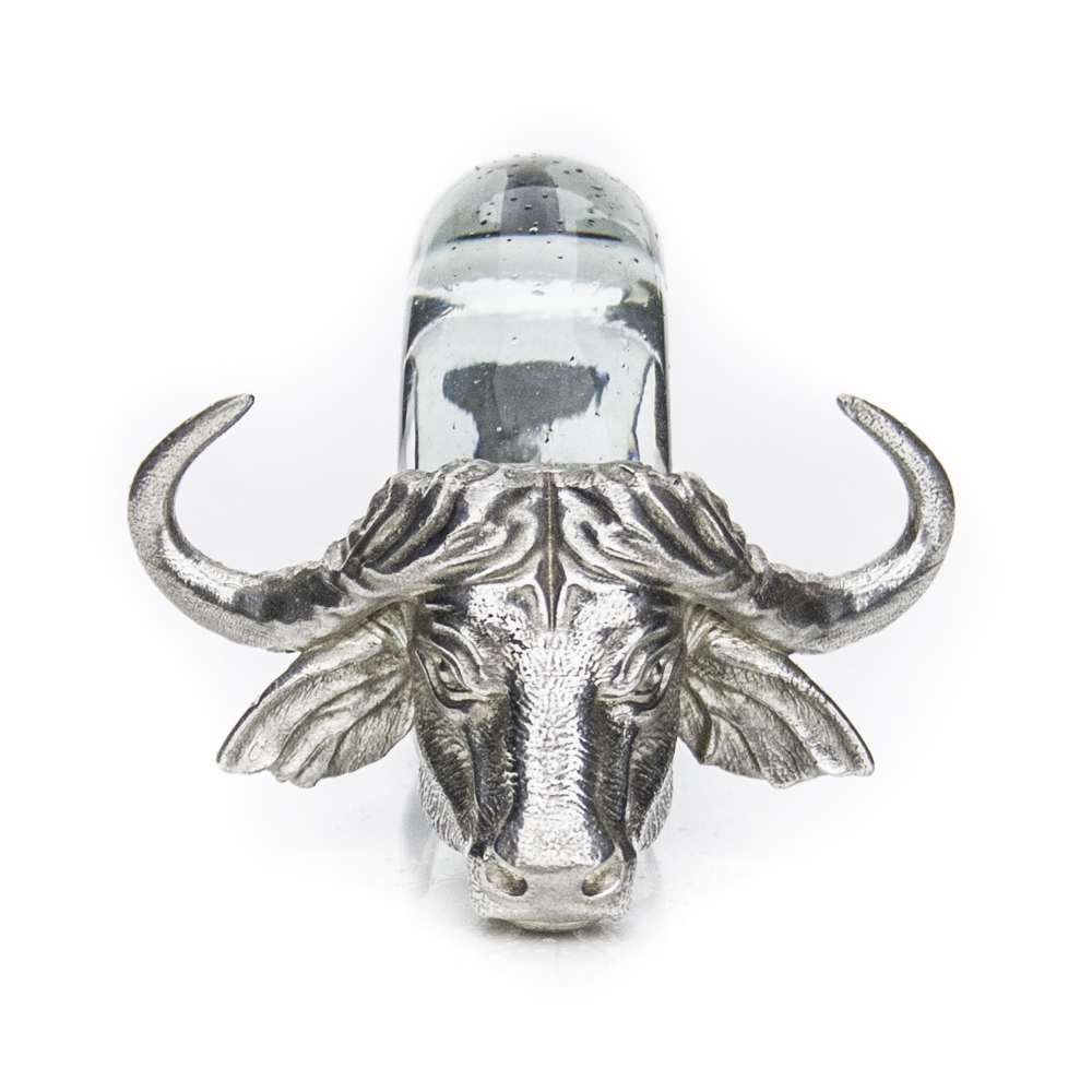 Mini Buffalo Napkin ring Pewter