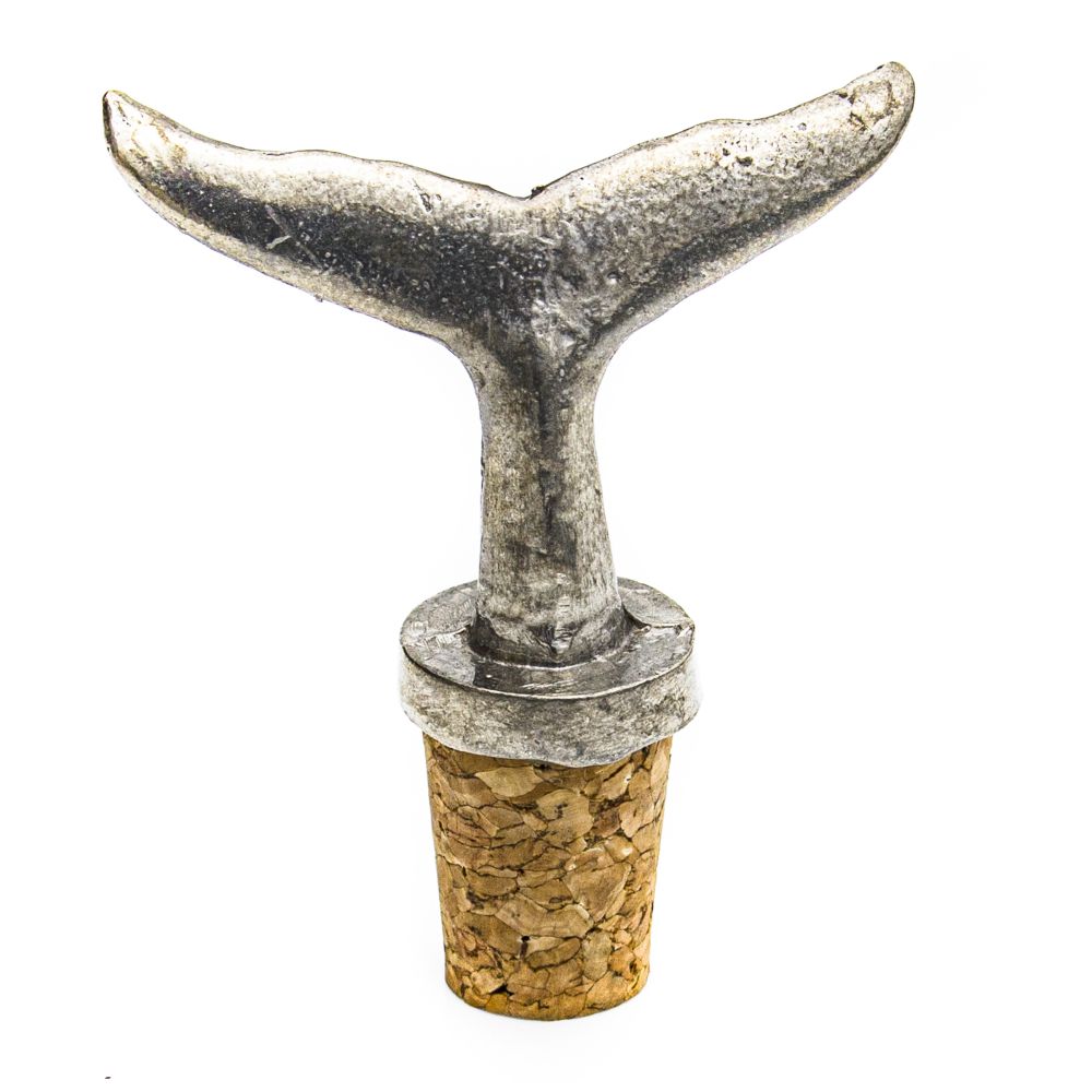 Whale Tail Bottle Stopper