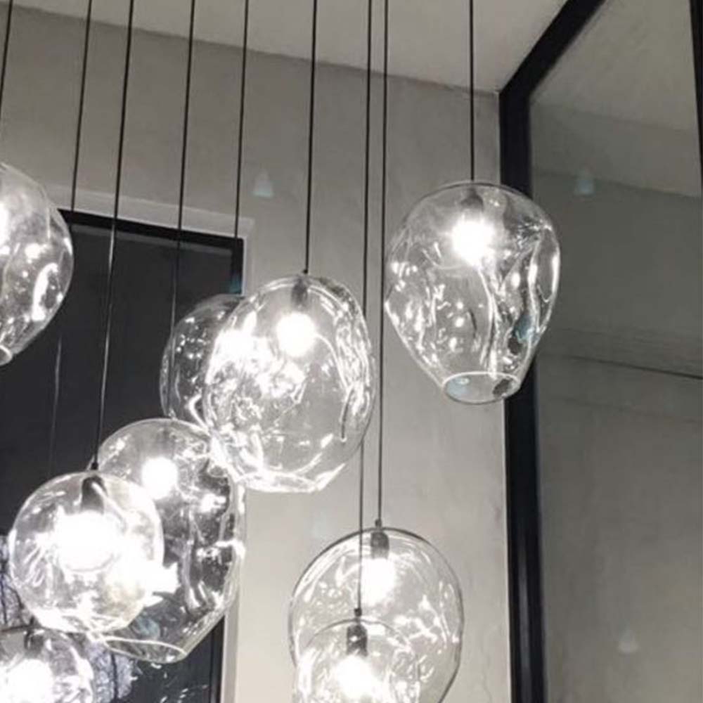 Small organic glass light