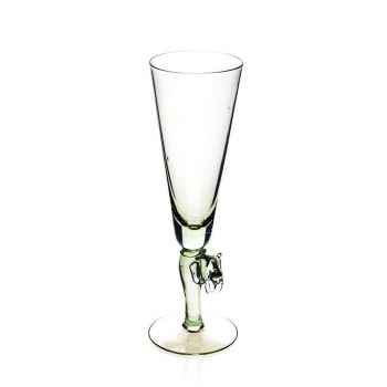 Vlottenberg Champ Flute glass Ele stem